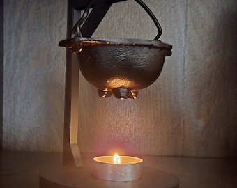 Gusseisen Kessel Wachswärmer