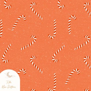 Christmas Candy Cane Digital Pattern - Festive Holiday Background for Crafts, Wrapping, and DIY Projects, Digital Paper, Candy Cane Pattern