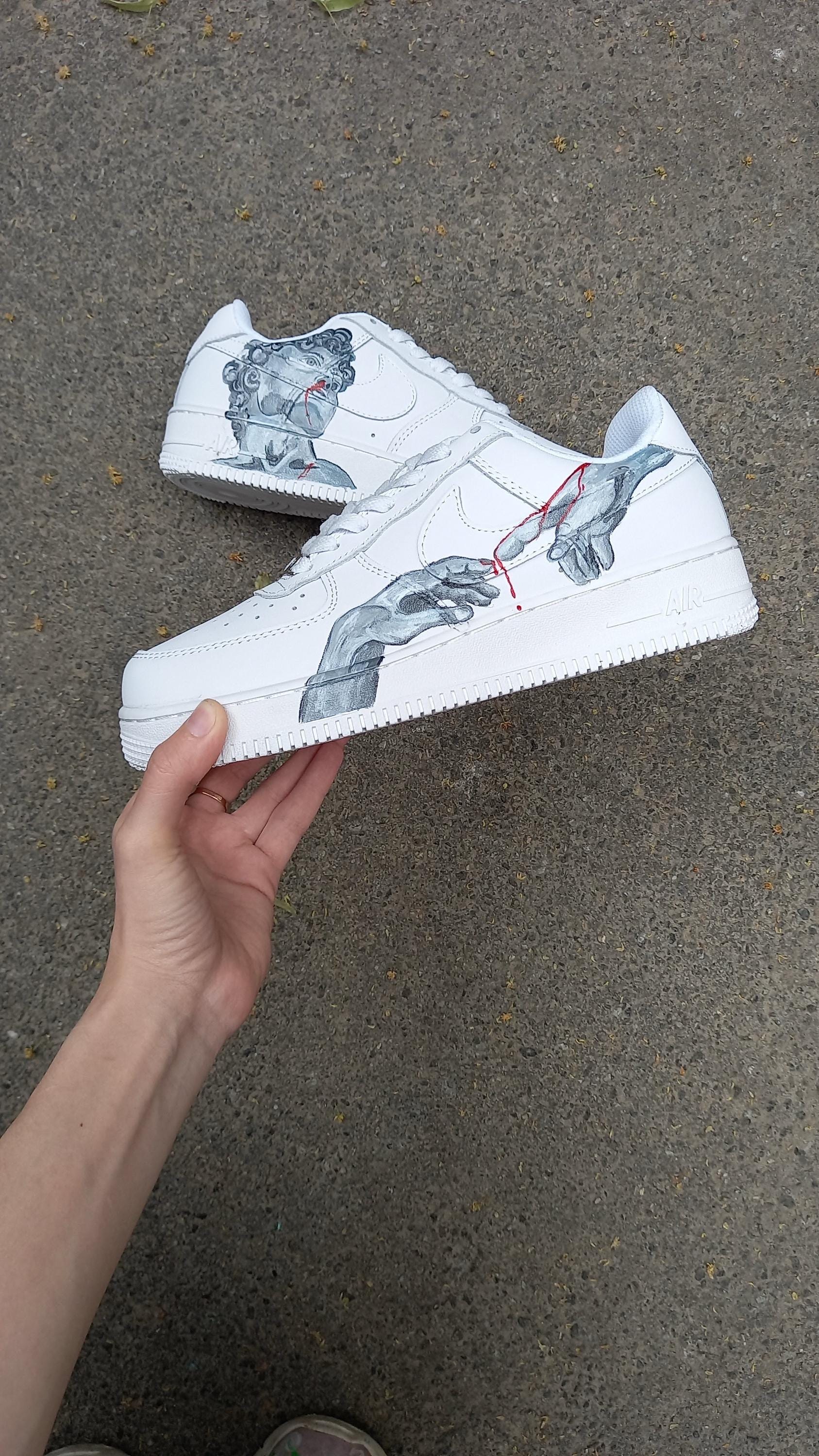 Custom Air Force 1 | Custom Nike Air Force 1 | custom Nike | Custom Nike Men’s | Curtoon Air Force 1 Sneakers | Custom Nike Women’s