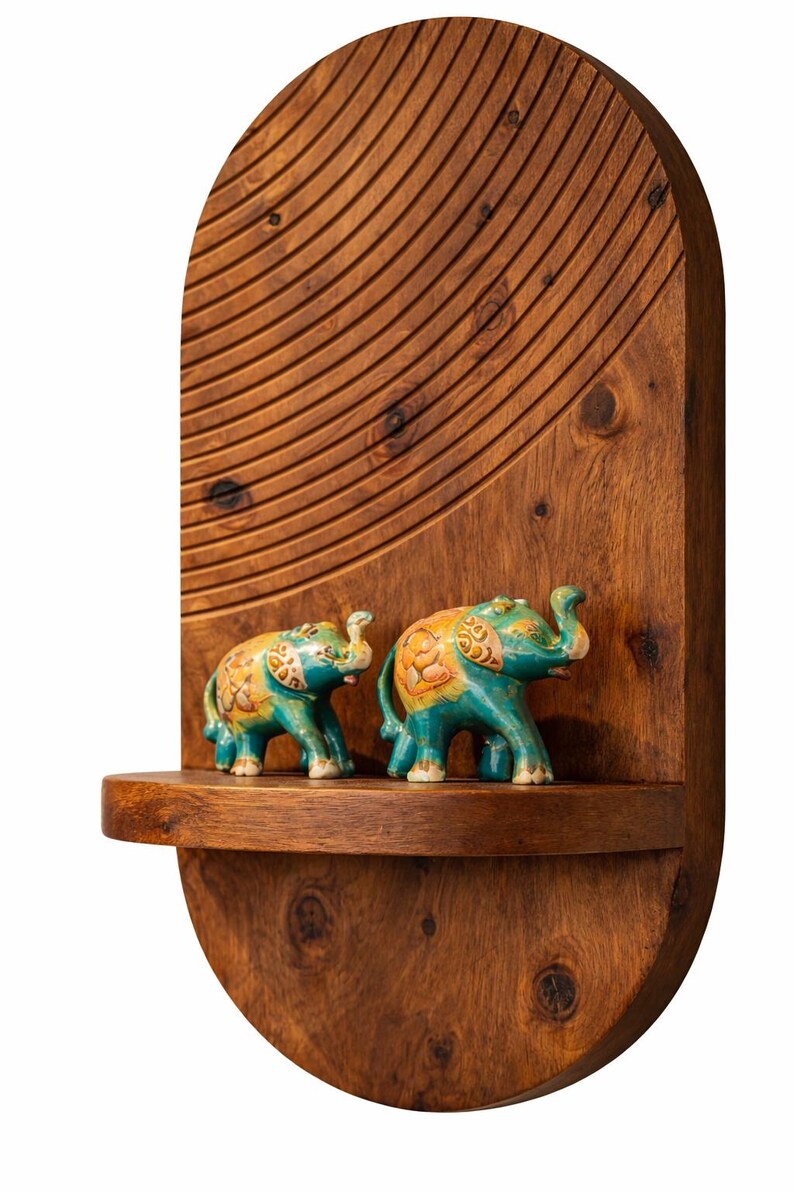 Handcrafted Shelf Handcrafted Wood Floating Shelf Set – Modern Carved Wall Decor - Etsy