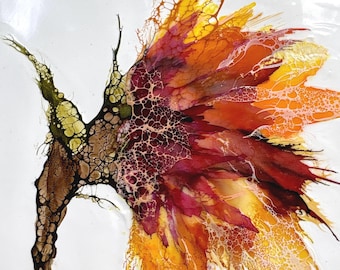 Fiori encaustici personalizzati su commissione