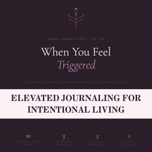 Trigger Journal Prompts • Emotional Healing Guided Journal (Digital Download)