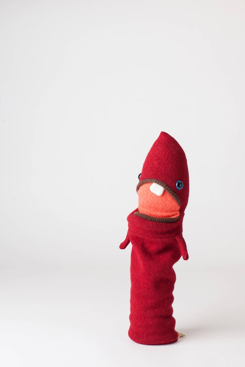 ugly hand puppet