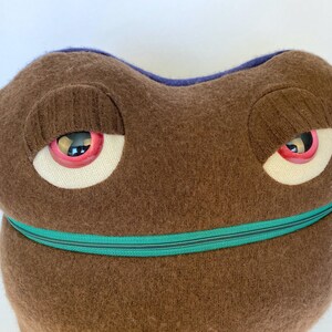 Gordo the my friend monster™ plush stuffed animal zipper pocket mouth ugly doll pyjama bag image 3