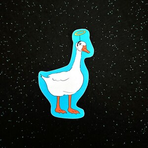 Naughty Goose Sticker