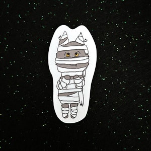 Wolf Mummy Sticker