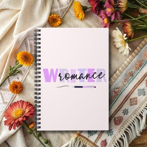 Romance Writer Notebook, Perfect for Journaling, Story Ideas, Outlines, Gift for Romance Novelists, Author Stationery, Creative Writing