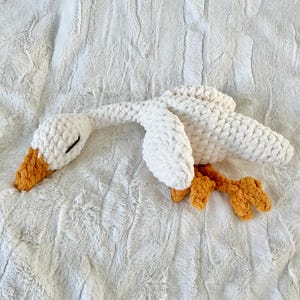 Oie câline au crochet