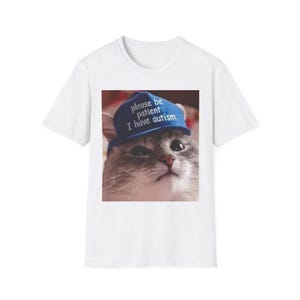 Sarkastisches Witz Unisex Shirt, autistisches T-Shirt, bitte seien Sie geduldig T-Shirt, lustiges T-Shirt für Männer Frauen, Softstyle T-Shirt