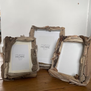 Selección de marcos de caja de madera flotante escocesa hechos a mano