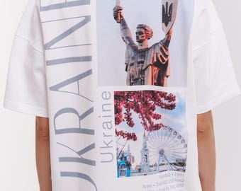 Ukrainian T Shirt Women Men Unisex | Designer Patriotic Embroidered Ukraine Shirt | Made in Ukraine Tees | Cultural Heritage Womens Clothing