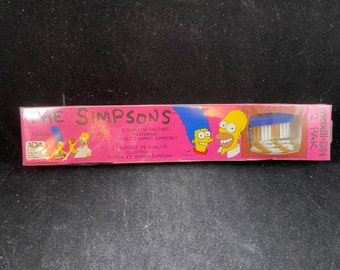 Maxill DH Marge and Homer pair of 2 Toothbrushes still sealed in package - 1990