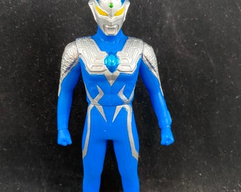 Bandai Ultra Hero 500 soft vinyl figure Ultraman Zero Luna-Miracle Mode  - 2000s