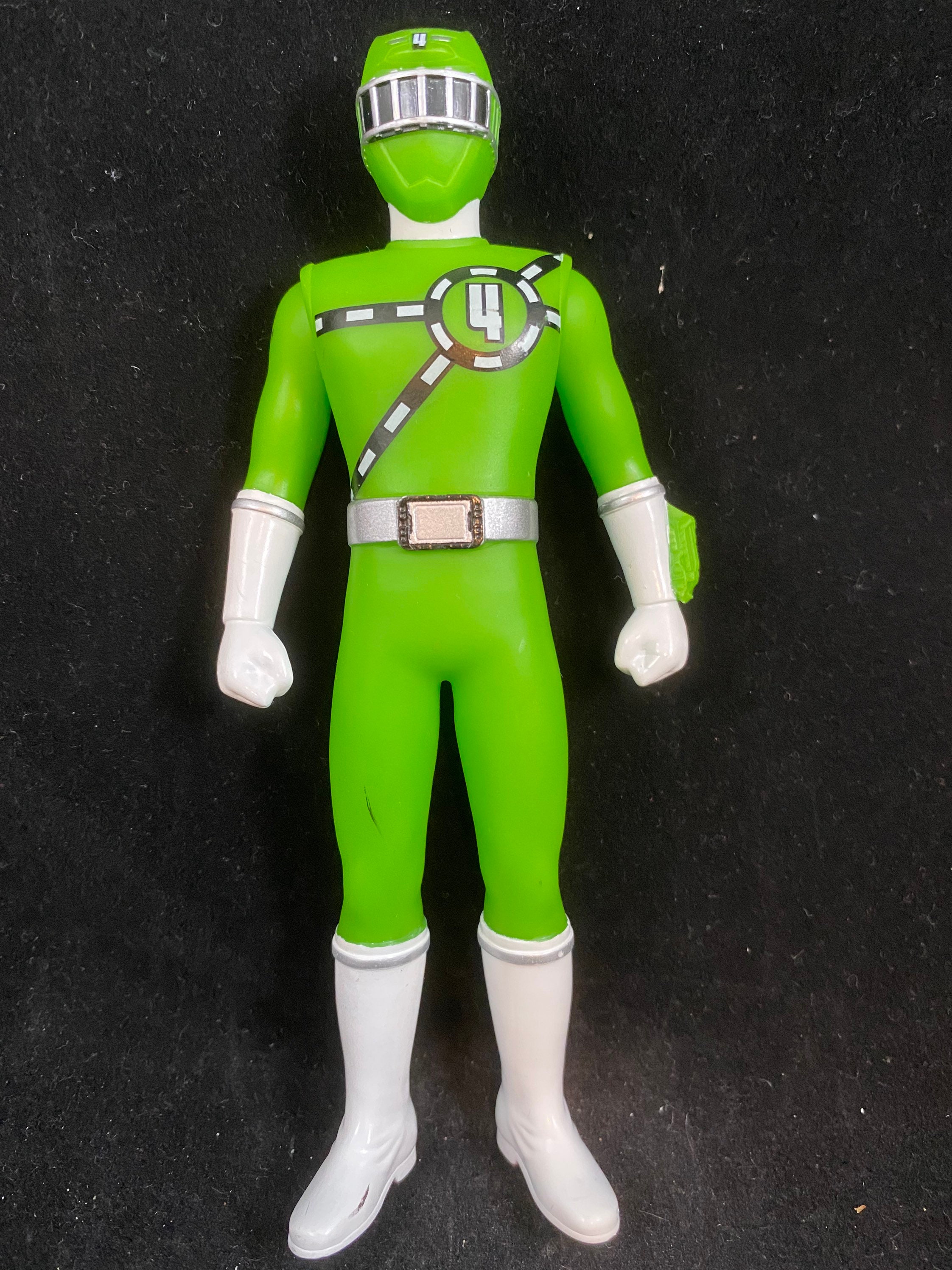 Bandai Toq 4gou (GREEN) From Ressha Sentai Toqger Soft Vinyl