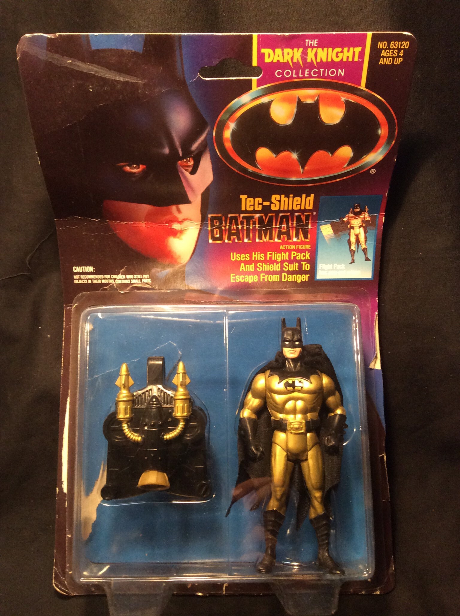 Kenner Dark Knight Batman Tec-shield AF Complete With - Etsy