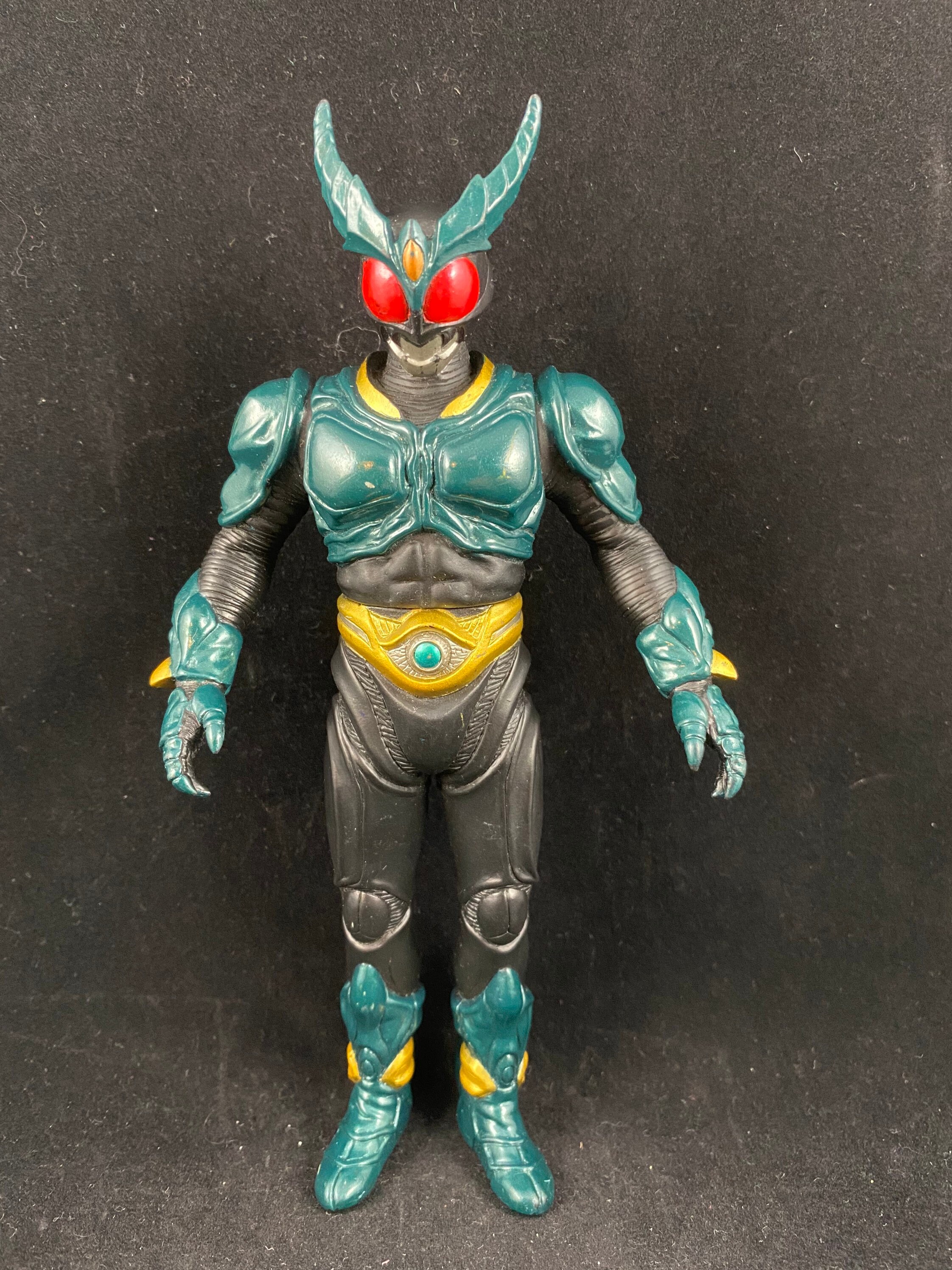 Bandai Kamen Rider Agito Kamen Rider Gills Soft Vinyl Figure Etsy