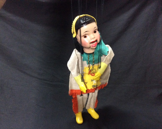 Howdy Doody's Princess Summer Fall Winter Spring Marionette Puppet ...