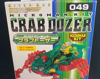 Takara Microman Magne Power Kit-Machine 049 - Crab Dozer vehicle - complete/opened/assembled - 1999