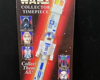 Hope Industries Original Trilogy R2-D2 Figural Watch sealed MOC - 1996
