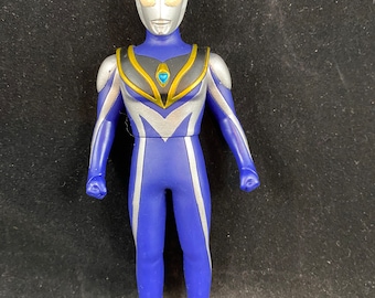 Bandai Ultra Hero 500 #10 soft vinyl figure Ultraman Agul V2 - 2000s