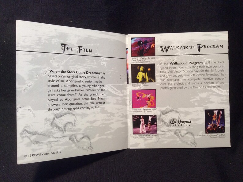 View-Master Single Preview Reel Will Vinton Studios employee films When The Stars Came Dreaming 1999