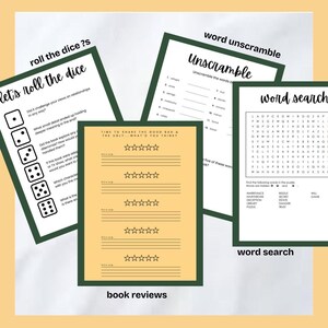 The Inheritance Games Book Club Guide Discussion Questions Puzzle Book Club Games Reading Group Activity Kit for Book Trivia Fiction Book image 8