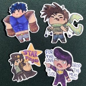 Joestars - JJBA Stickers