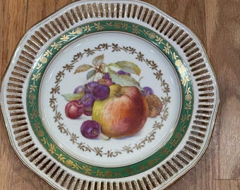 vintage porcelain plate Winterling Bavaria, Germany.