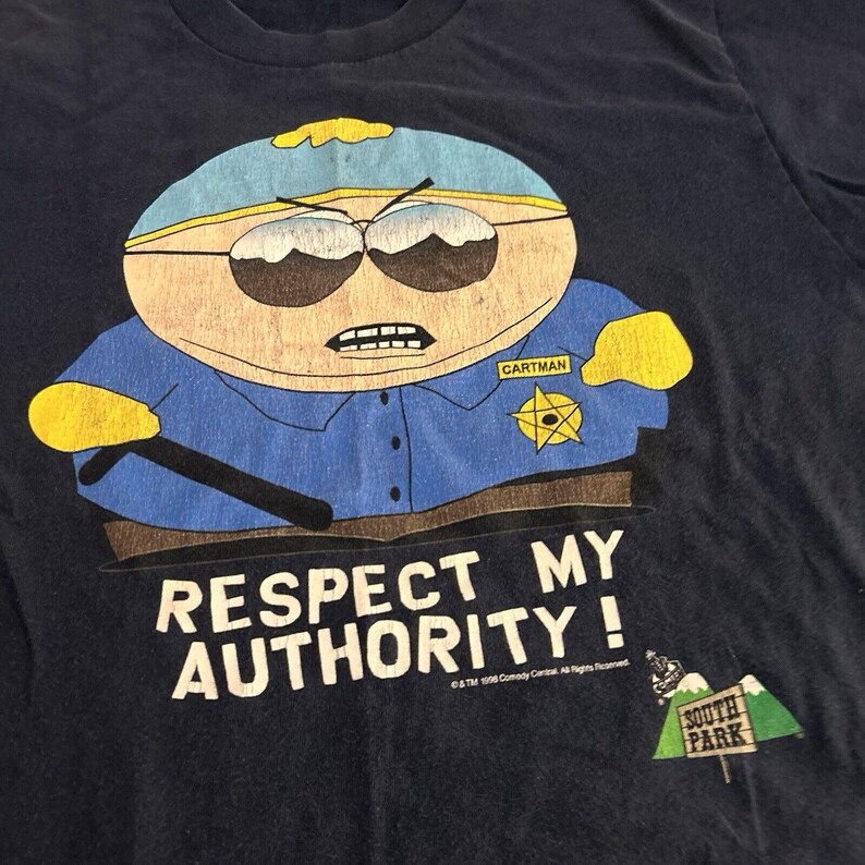 South Park Cartman Respect My Authority T-Shirt