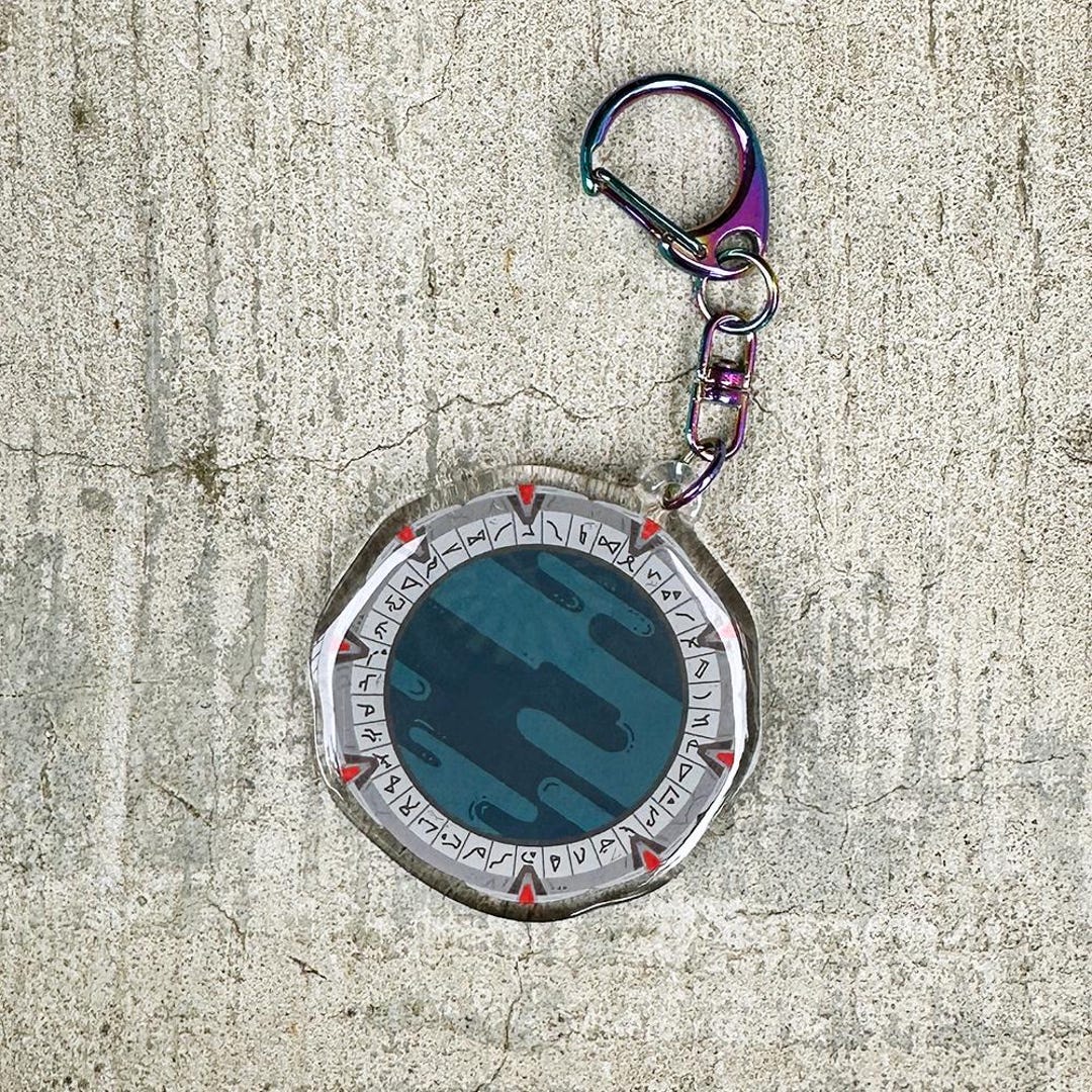 Gate Key Chain The Gate Acrylic Keychain - Etsy