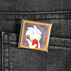Framed Eda Acrylic Pin