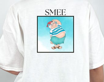 Adult Mr. Smee Shirt, Plus Size Mr. Smee Shirt, Adult Peter Pan Shirt, Plus Size Peter Pan Shirt, Adult Disney Shirt, Plus Size Disney Shirt