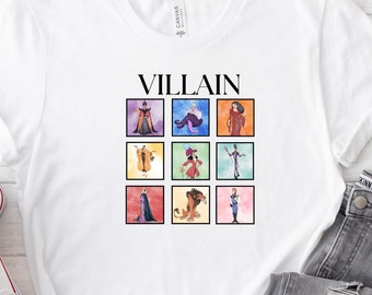 大人用悪役シャツ、大人用ディズニー悪役シャツ、プラスサイズ悪役シャツ、プラスサイズディズニー悪役シャツ、ディズニーシャツ