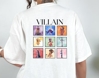 大人用悪役シャツ、大人用ディズニー悪役シャツ、プラスサイズ悪役シャツ、プラスサイズディズニー悪役シャツ、ディズニーシャツ