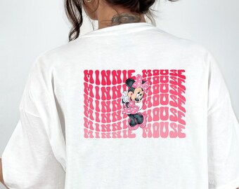 Toddler Minnie Mouse Shirt, Toddler Groovy Minnie Mouse Shirt, Minnie Mouse Shirt, Toddler Disney Shirt