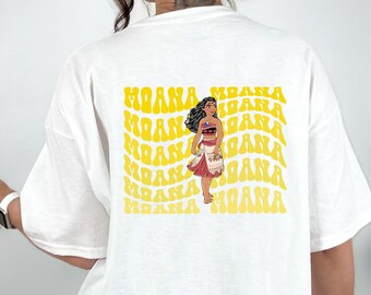 Adult Moana Shirt, Adult Disney Princess Shirt, Plus Size Moana Shirt, Plus Size Disney Princess Shirt