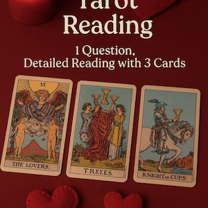 Lectura de Tarot del Amor / Orientación sobre Relaciones y Perspectivas sobre el Alma Gemela – Entrega por la tarde (18-23 hora central europea)