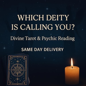 Quale Divinità ti Sta Chiamando? Tarocchi Divini e Lettura Psichica - Consegna in Giornata