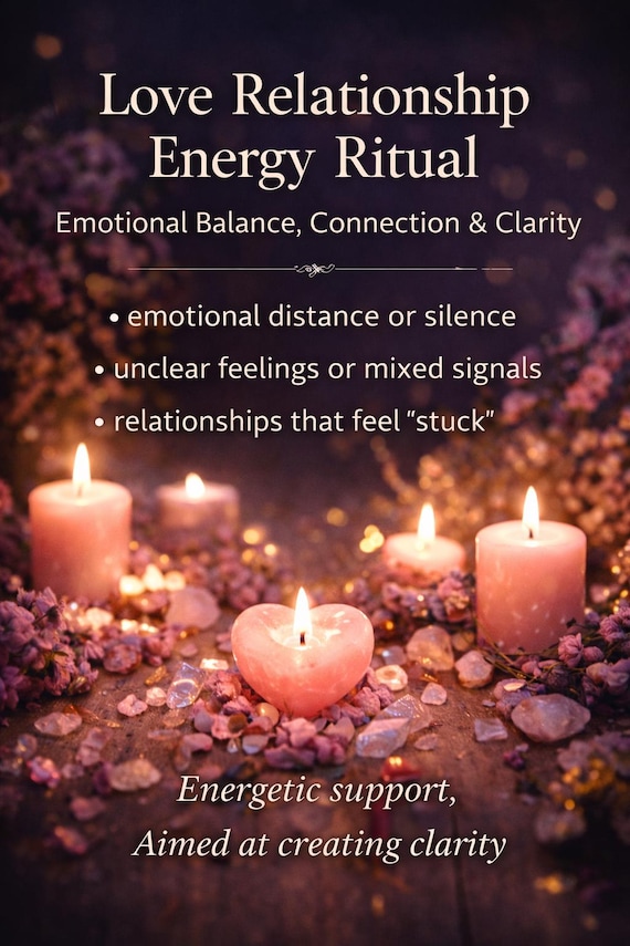 Love Relationship Energy Ritual – Emotional Balance, Connection & Clarity