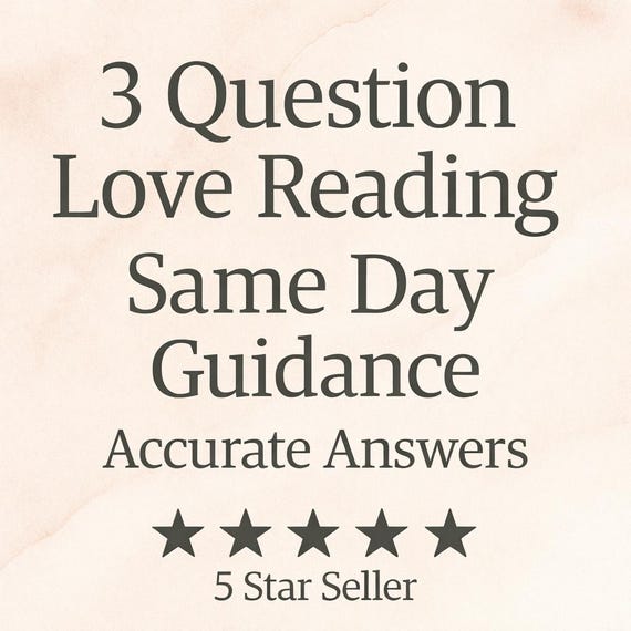 3 Question Love Tarot Reading | Same day Answers | Accurate Relationship Guidance