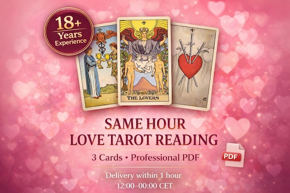 Same Hour Psychic Reading: Deep Love & Relationship Guidance (Detailed)