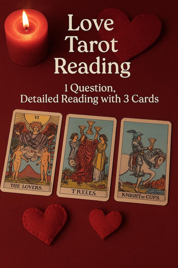 Love Tarot Reading: Relationship Guidance & Soulmate Insights – Same Day Delivery