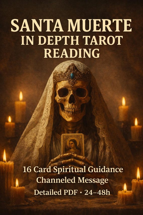 Santa Muerte In Depth Tarot Reading | 16 Card Spiritual Guidance & Channeled Message
