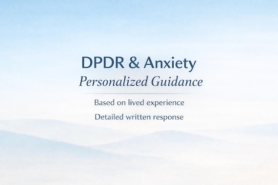 Grounding Guide for Dissociation: DPDR & Anxiety Relief PDF | 10yr Recovery Expert