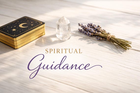 Spiritual Guidance Tarot Reading PDF | In Depth Soul Path & Life Purpose Reading | Spiritual Advice and Energy Guidance