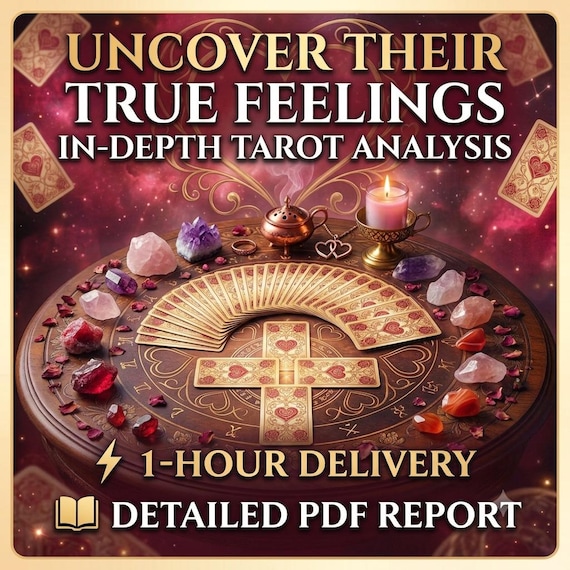 Same hour Love & Soulmate Insight (PDF Report)