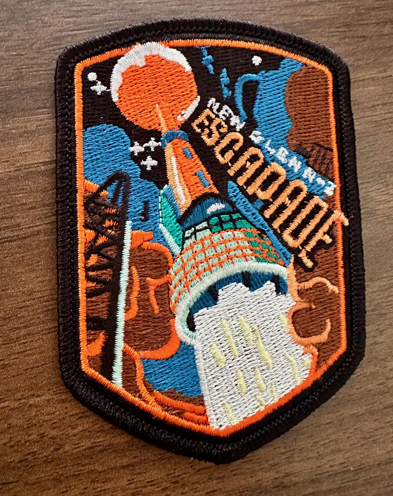 Original Blue Origin New Glenn 2 Escapade Launch Mission Patch 3.5