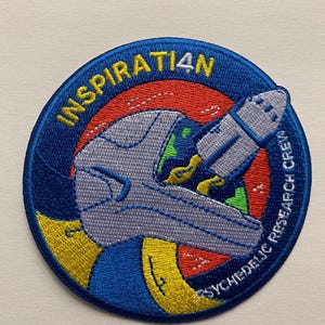 Spacex Maps inspir4tion Crew 2 Unternehmung Mission 3.5” dm-2 dragon nasa