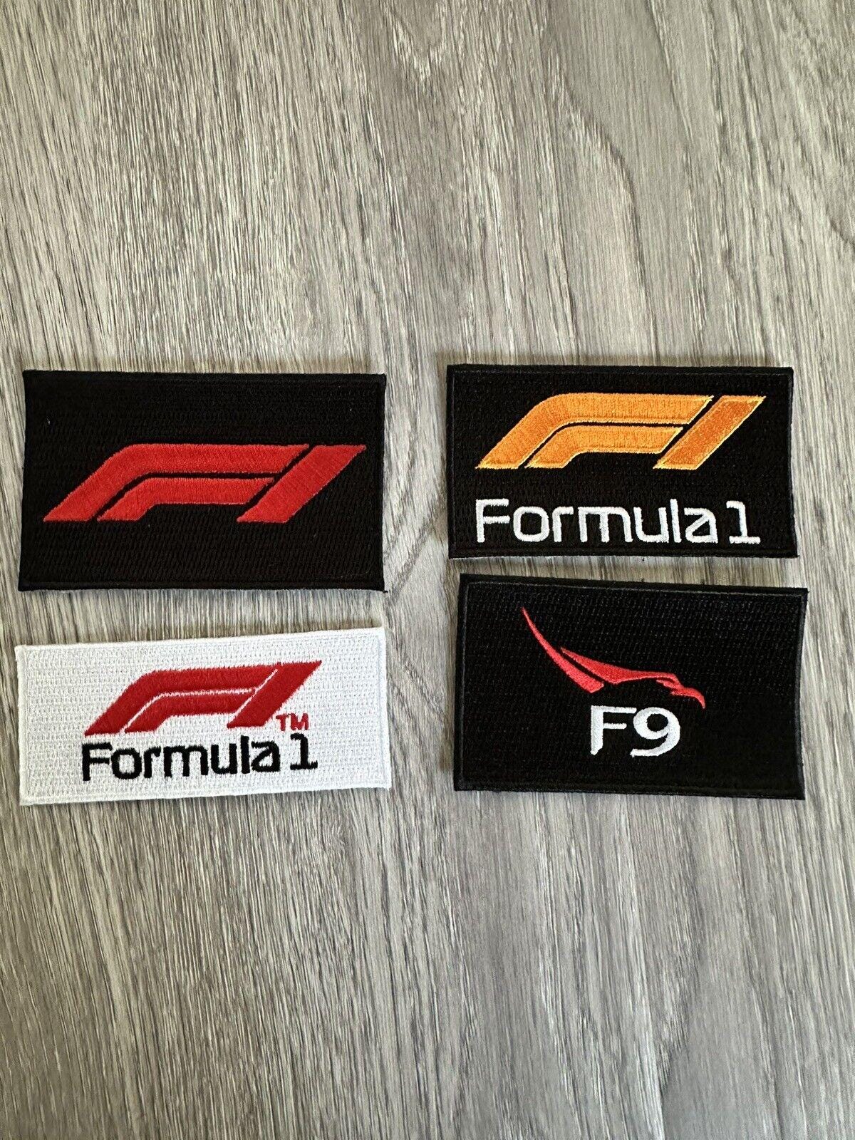 F1 Racing Patch Svg 4 Pack Ultimate F1 Patch Logo Formula One F1 Racing Iron-on Patches - Etsy