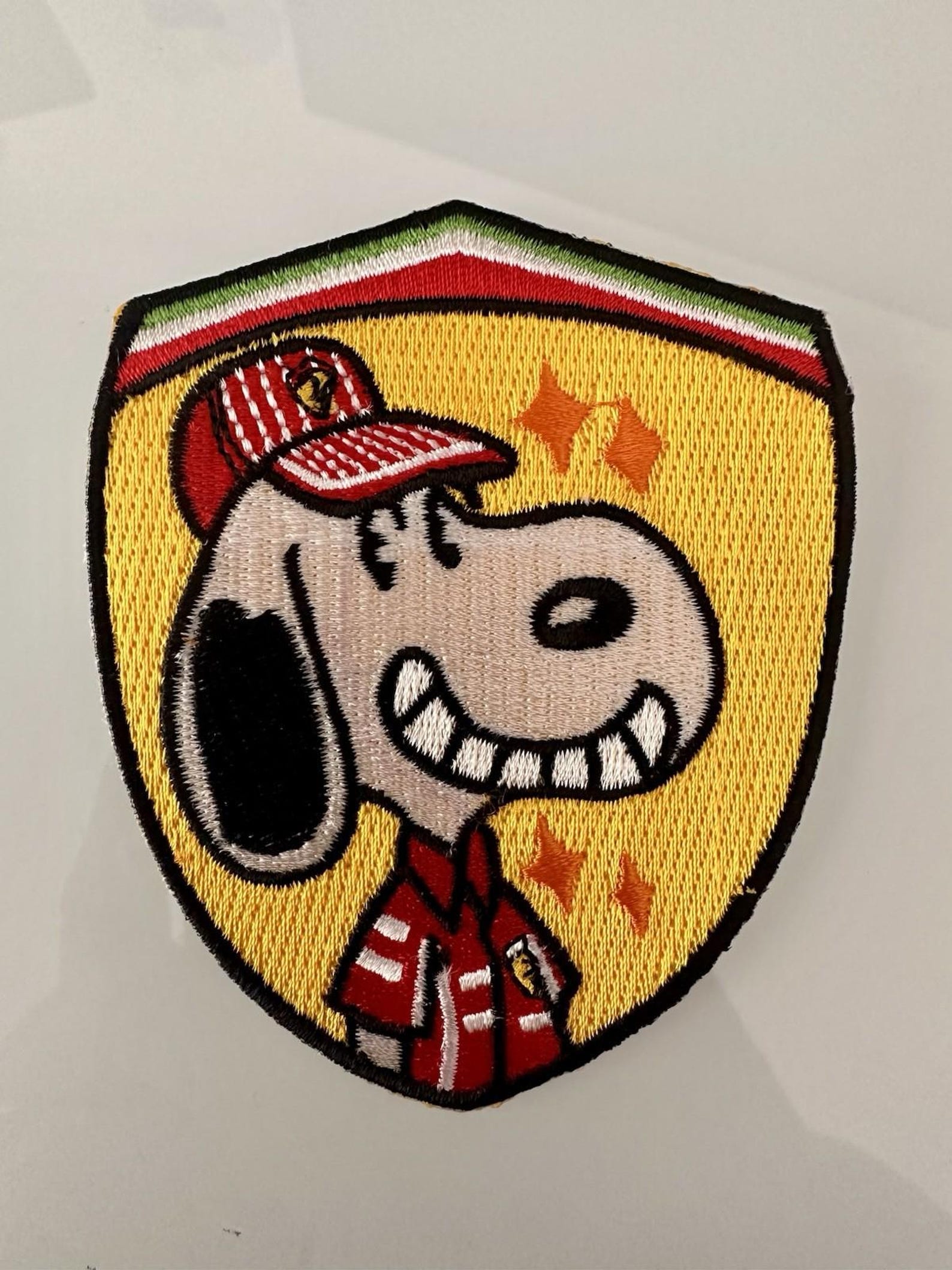 Racing Scuderia Embroidered Iron-on Patch 3